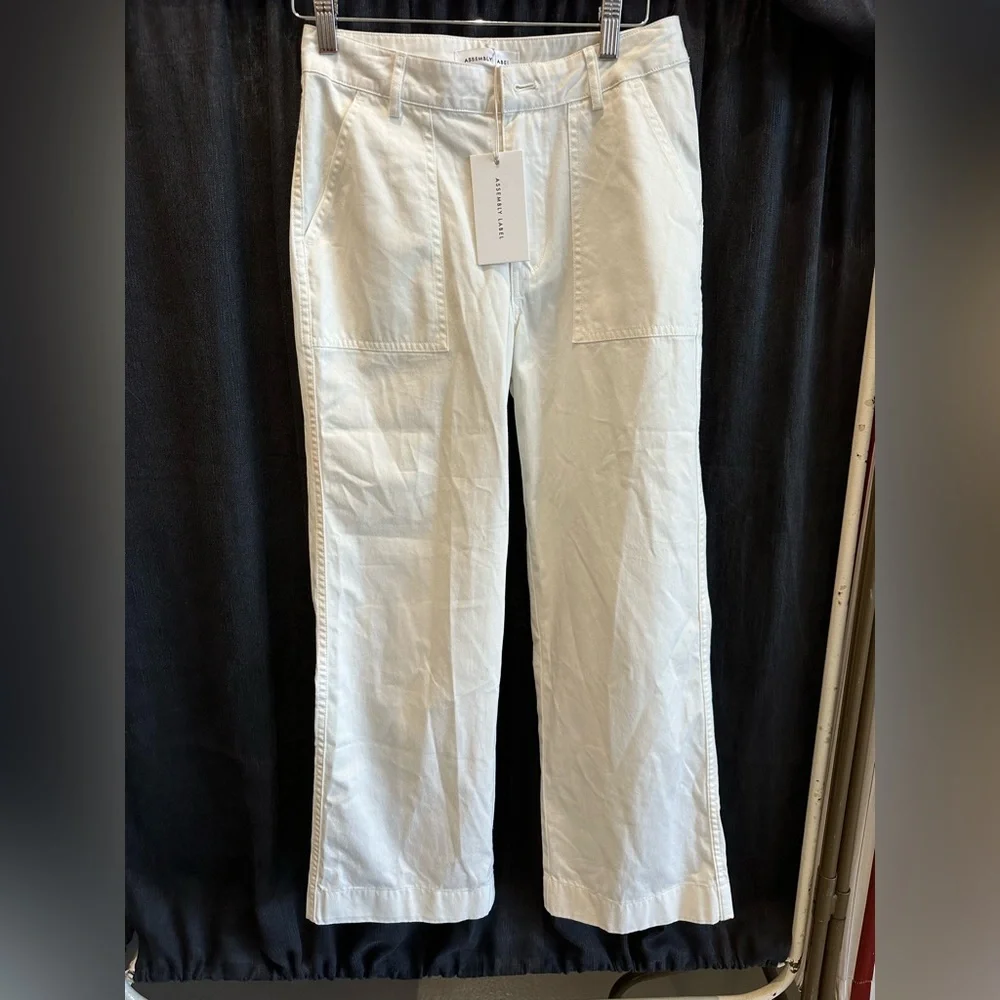 BNWT Assembly Label 100% cotton Harper Pants - Picture 1 of 6